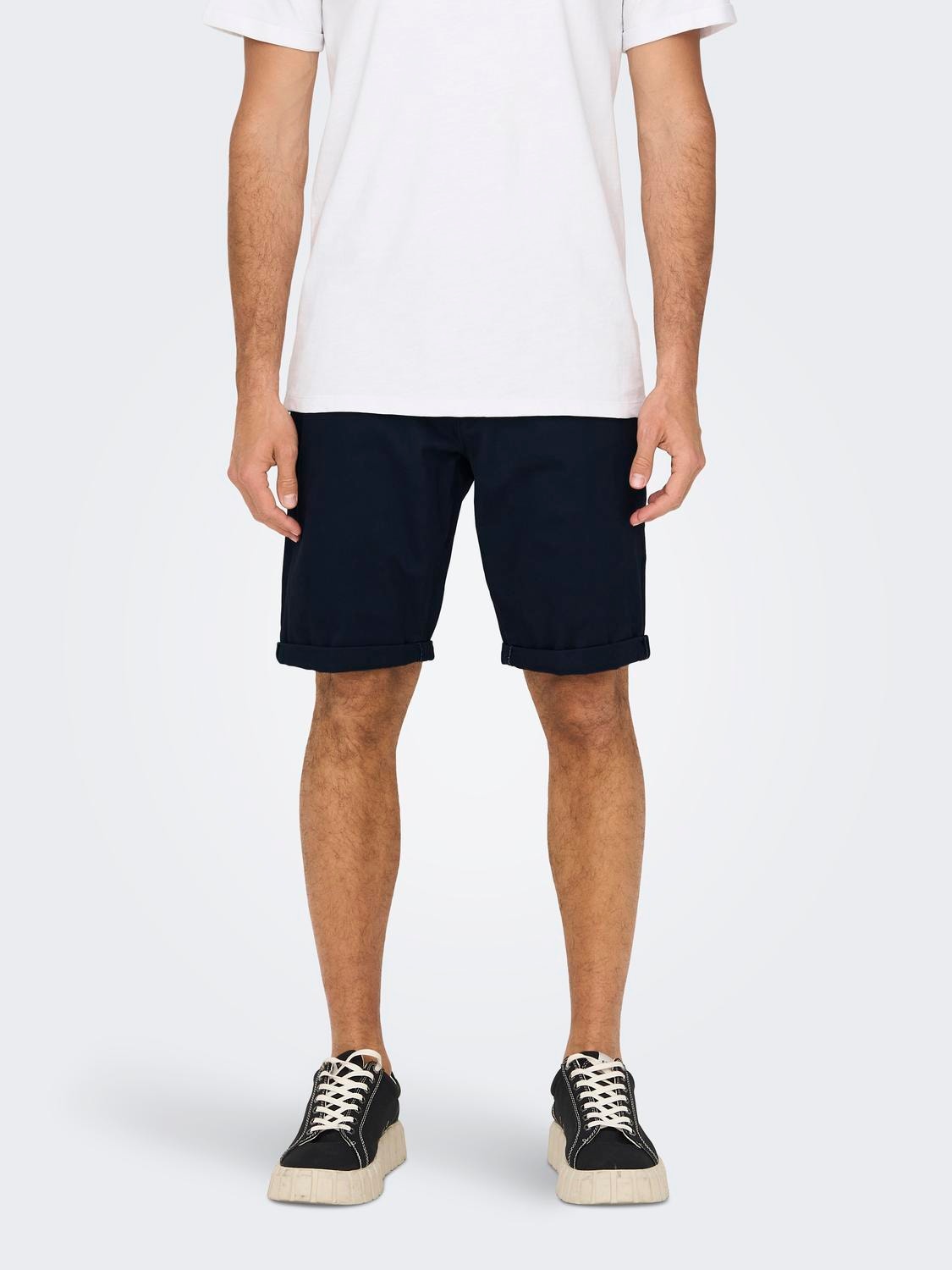 ONLY & SONS Regular Fit Shorts -Dark Navy - 22024481