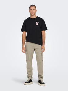 ONLY & SONS Cargo trousers -Chinchilla - 22024563