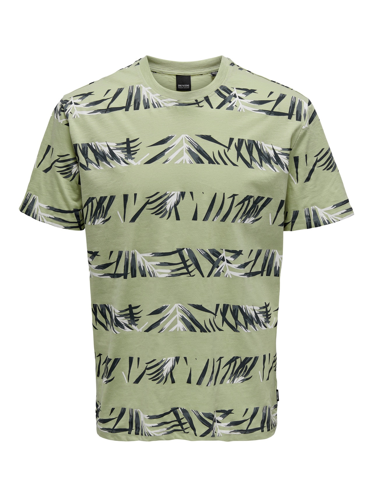 ONLY & SONS Normal geschnitten Rundhals T-Shirt -Alfalfa - 22024773