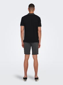 ONLY & SONS Regular fit Polo Polo -Black - 22024827
