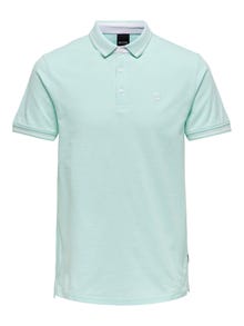 ONLY & SONS ONSFLETCHER Polo -Yucca - 22024827