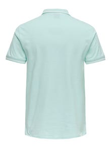 ONLY & SONS ONSFLETCHER Polo -Yucca - 22024827