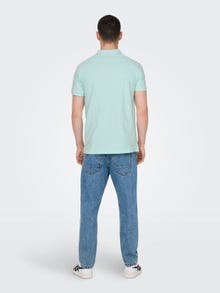 ONLY & SONS Polo t-shirt -Yucca - 22024827