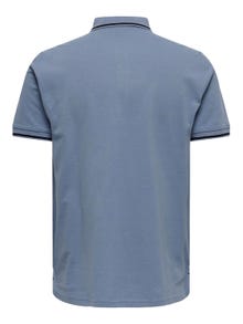 ONLY & SONS Polo t-shirt -Flint Stone - 22024827