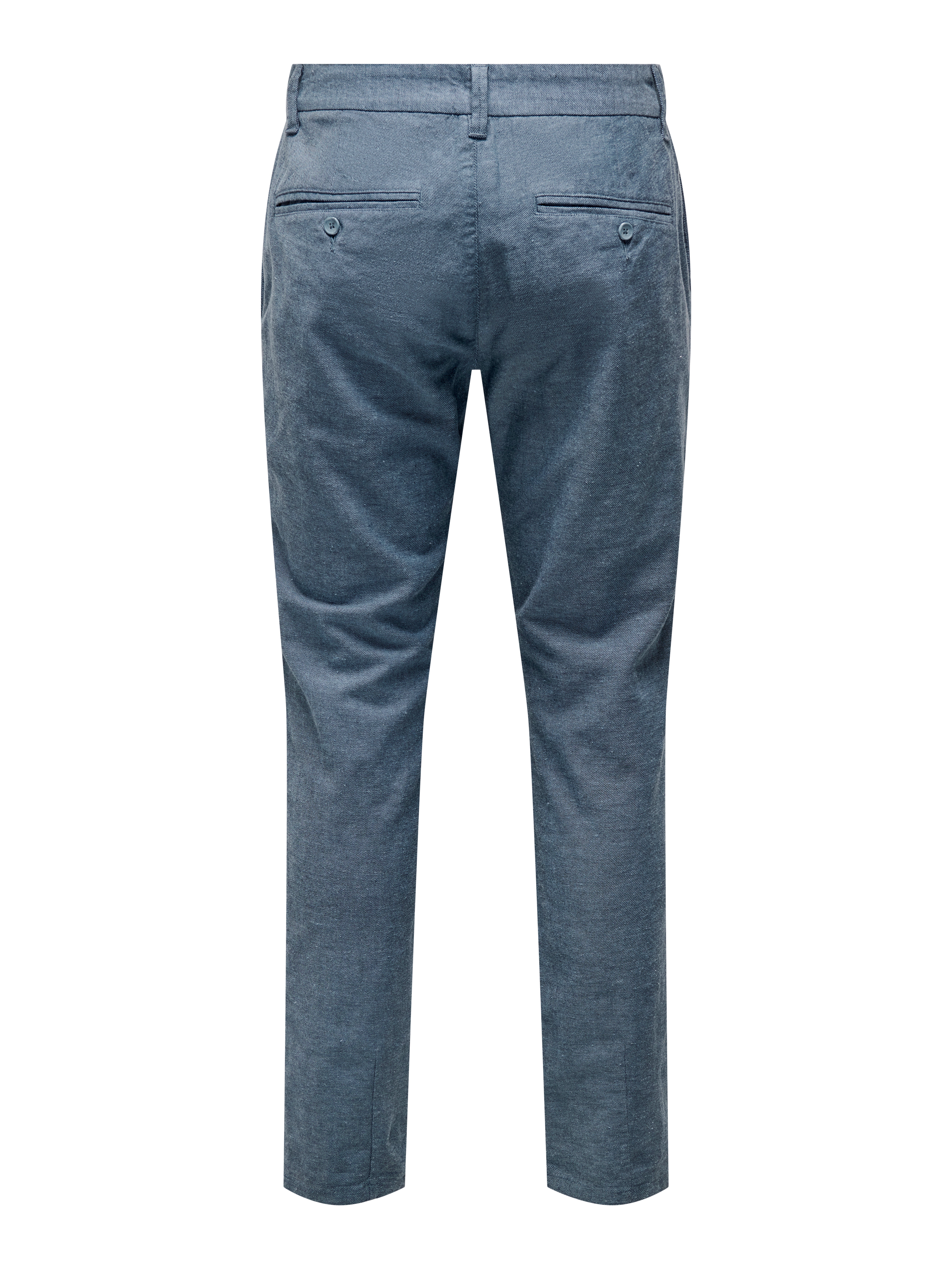 Thumbnail - Onsmark Verjüngt Leinen Chino Hose