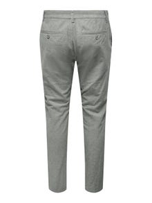 ONLY & SONS Classic chino trousers -Grey Pinstripe - 22024937