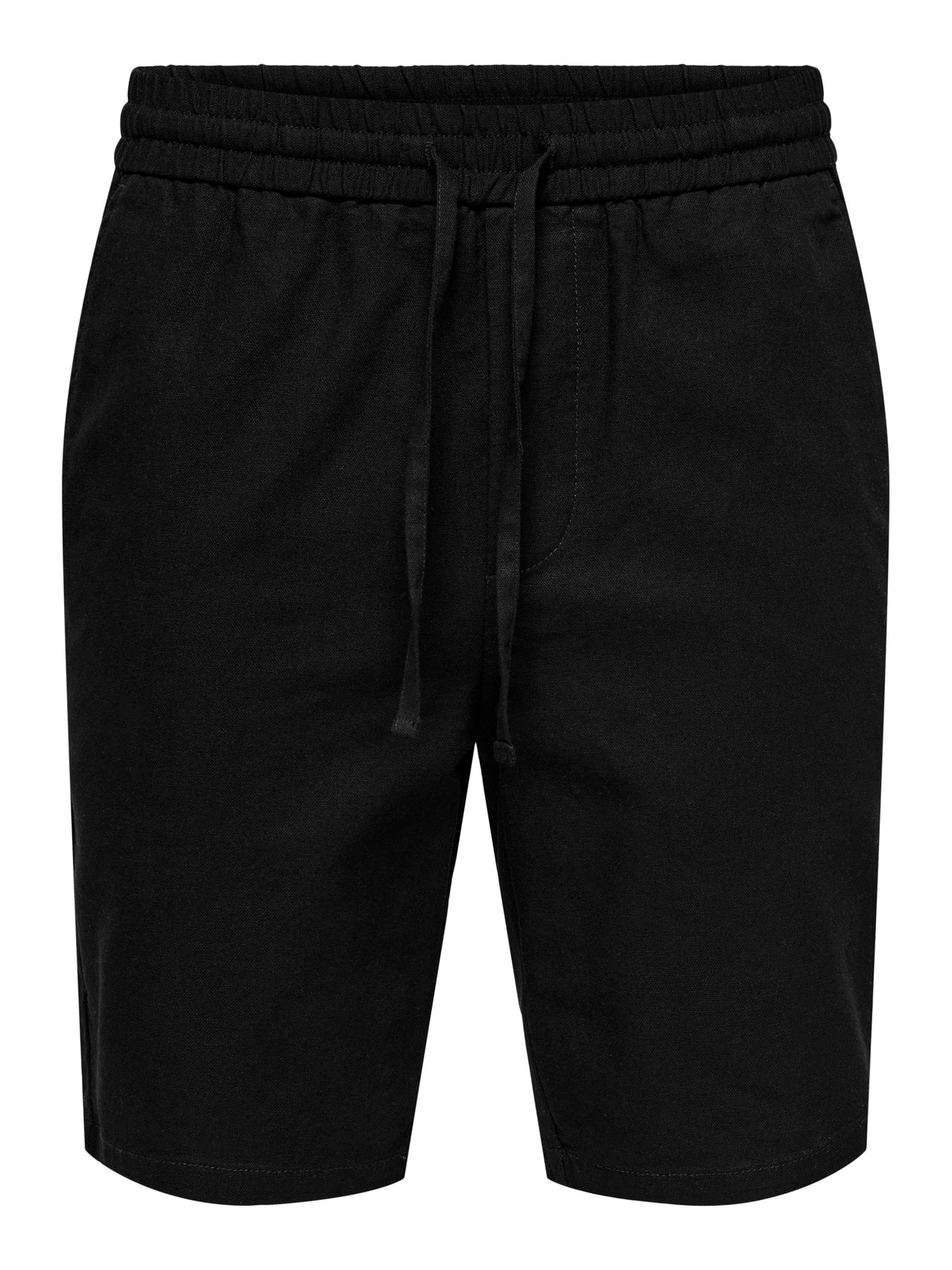 ONLY & SONS ONSLINUS Loose Fit Calções -Black - 22024967