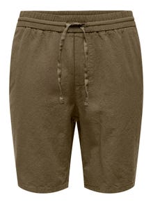 ONLY & SONS Loose Fit Shorts -Teak - 22024967