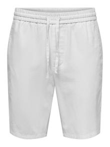 ONLY & SONS Shorts Loose Fit -Bright White - 22024967