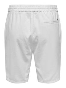 ONLY & SONS Loose fit Shorts -Bright White - 22024967