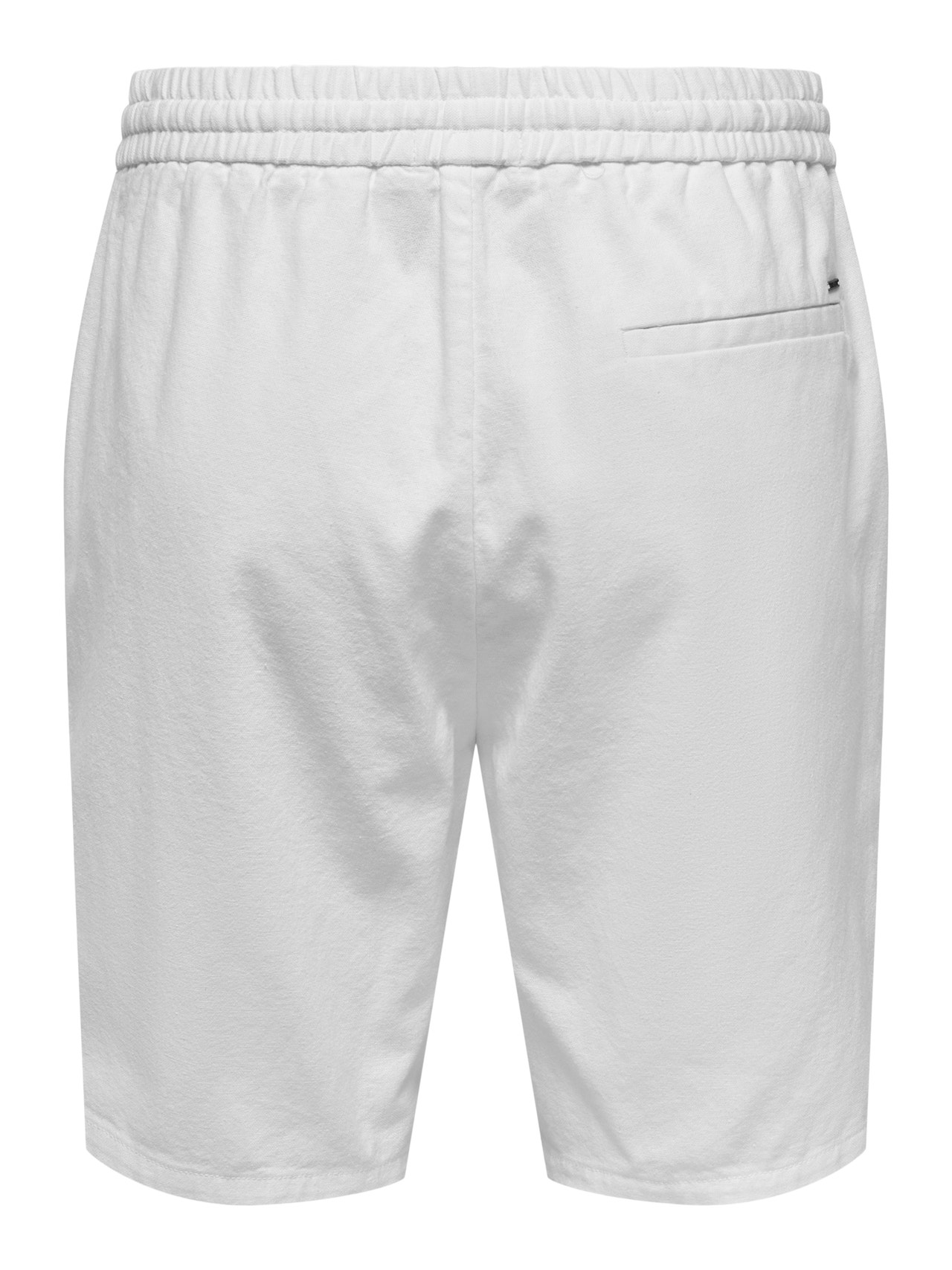 ONLY & SONS Shorts Loose Fit -Bright White - 22024967