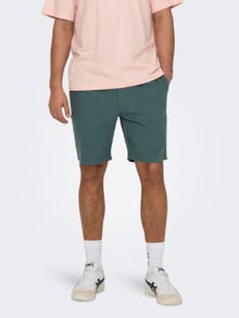 ONLY & SONS Locker geschnitten Shorts -Balsam Green - 22024967