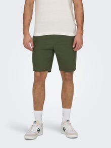 ONLY & SONS Loose fit Shorts -Olive Night - 22024967