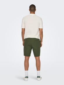 ONLY & SONS ONSLINUS Loose fit Shorts -Olive Night - 22024967