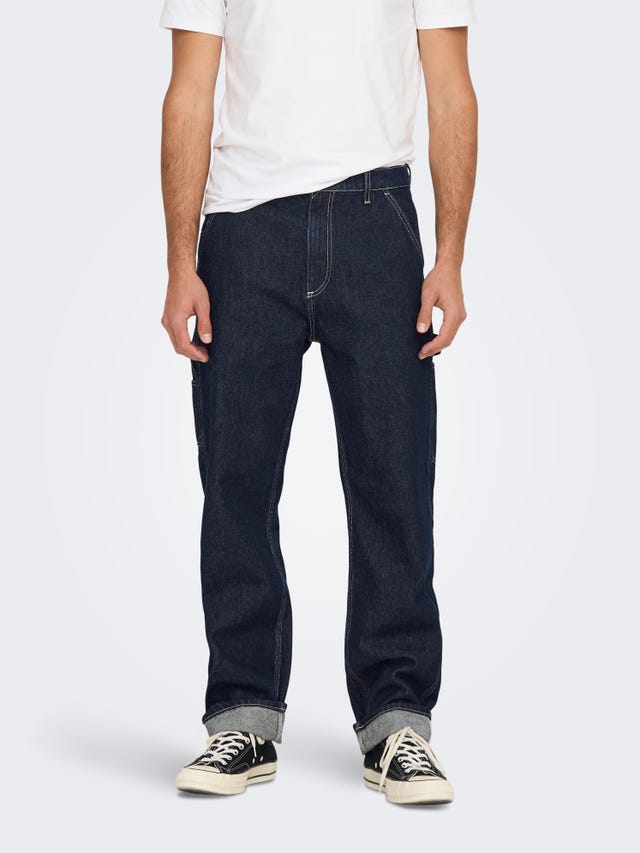 ONLY & SONS ONSEdge Loose Denim Jeans - 22024974