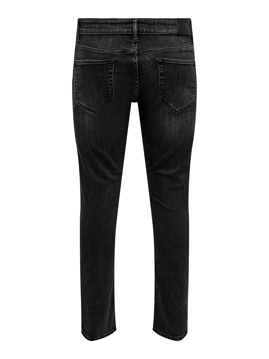 ONLY & SONS ONSLoom Slim Jeans -Washed Black - 22025096
