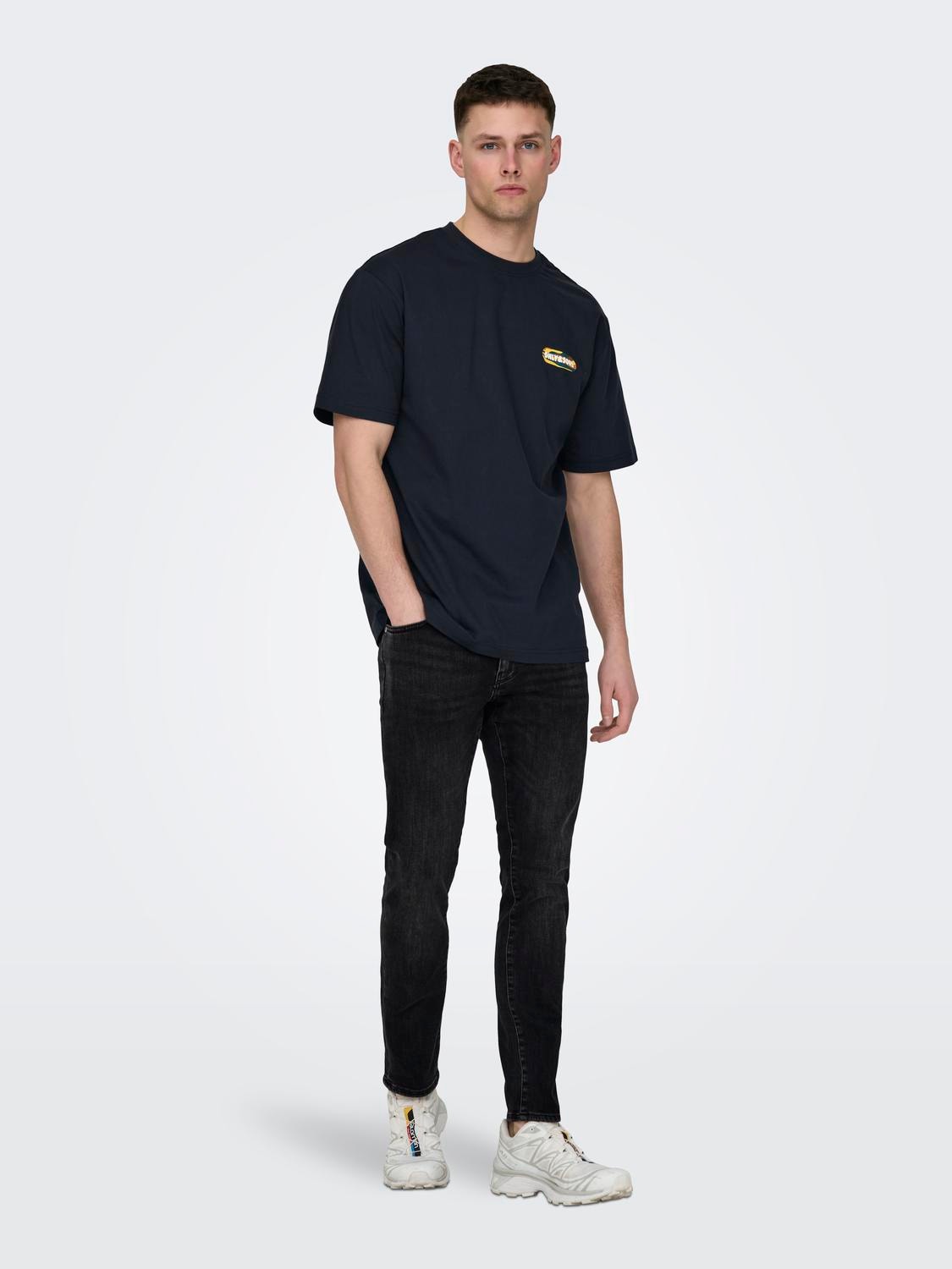 ONLY & SONS ONSLoom Slim Jeans -Washed Black - 22025096