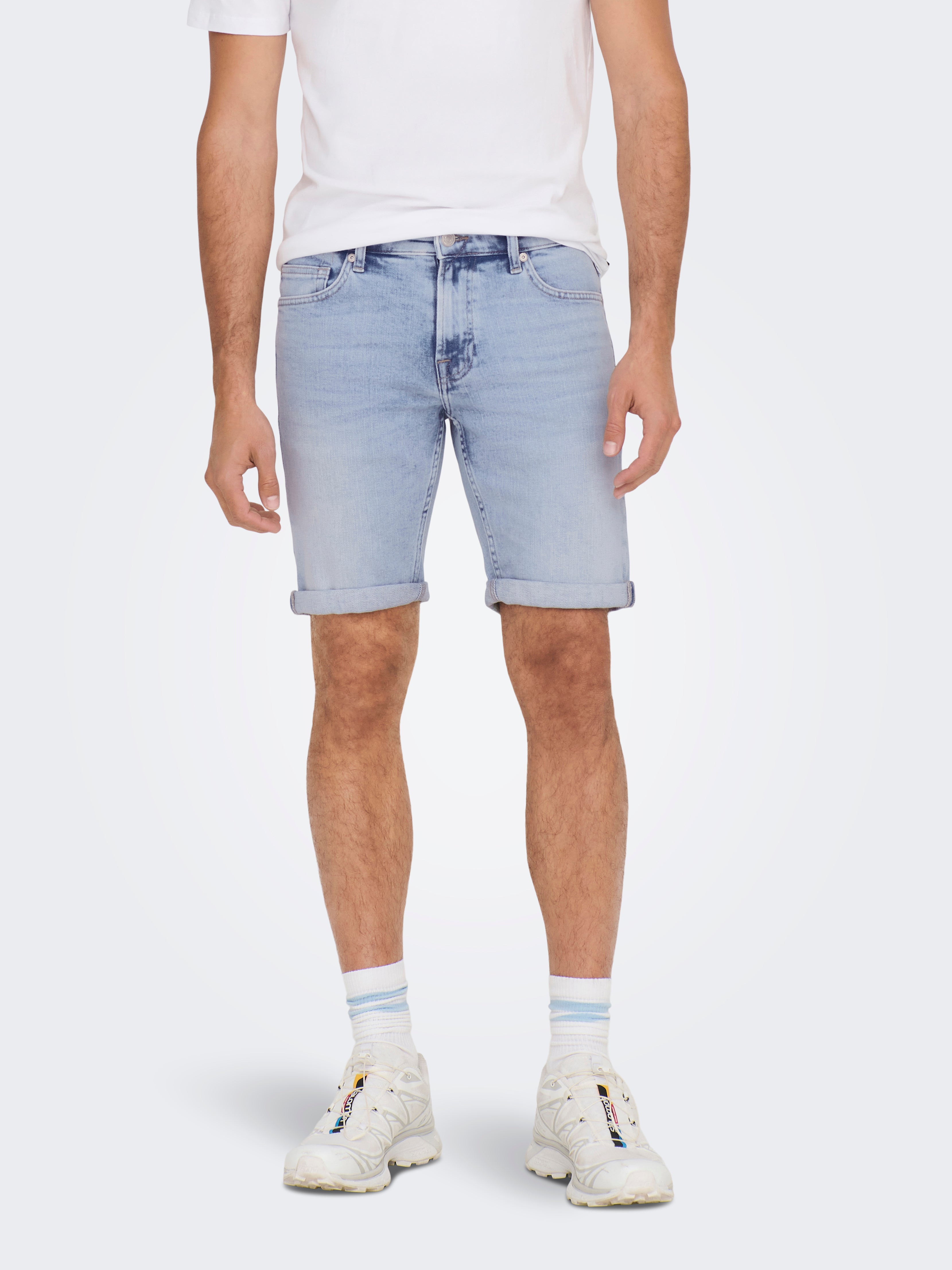 Thumbnail - Onsply Mittlere Taille Slim Fit Shorts