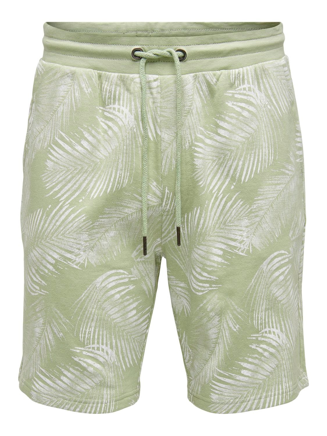 ONLY & SONS Normal geschnitten Shorts -Swamp - 22025285