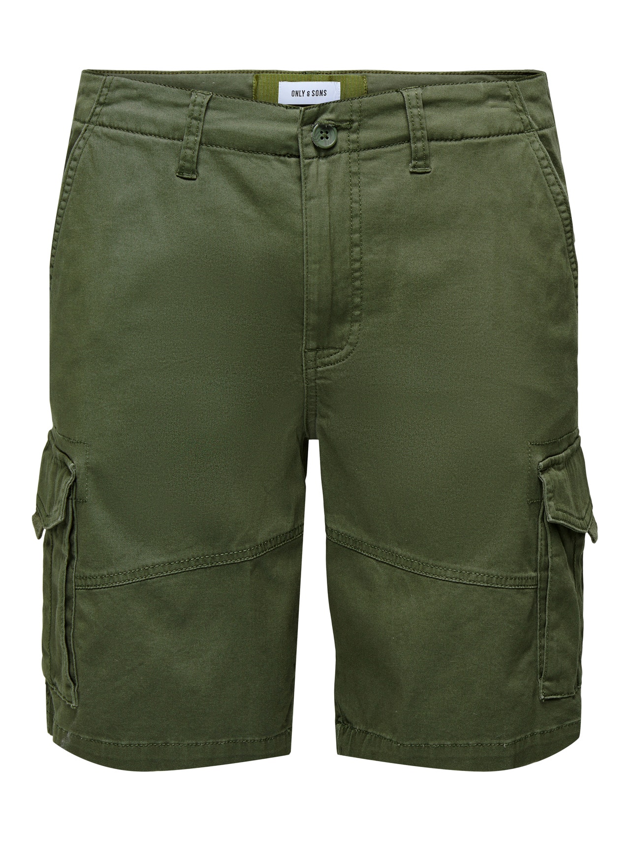ONLY & SONS Regular Fit Cargo Shorts -Olive Night - 22025602