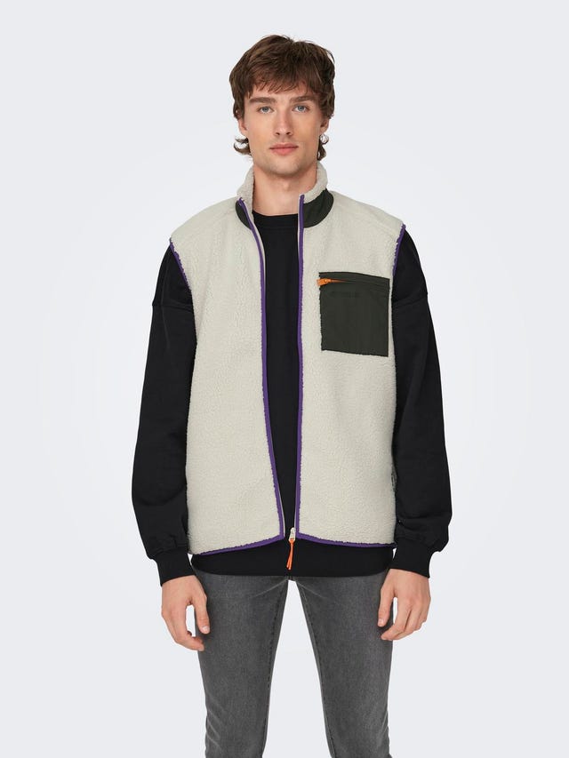 ONLY & SONS High neck Otw Gilet - 22025611