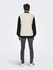 ONLY & SONS Hoge hals Gilet -Silver Lining - 22025611