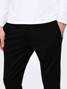 ONLY & SONS Classic chino trousers -Black - 22025747