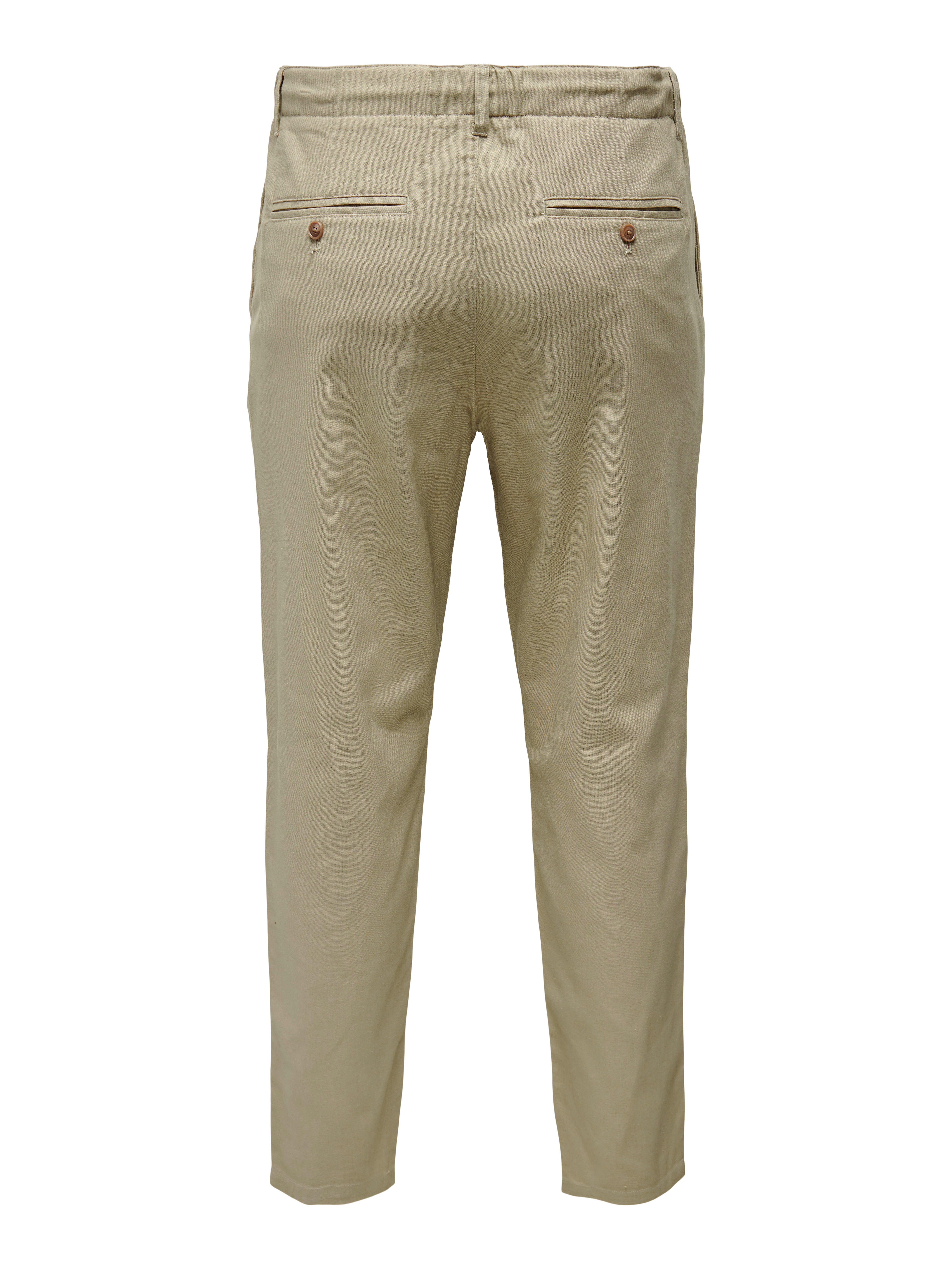 Thumbnail - Onsleo Verjüngt Und Verkürzt Chino Hose