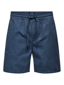 ONLY & SONS Regular fit Normaali vyötärö Shortsit -Sargasso Sea - 22025790