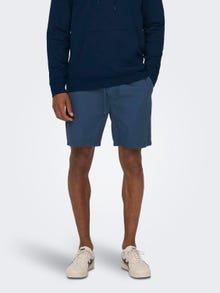 ONLY & SONS Regular fit Mid rise Shorts -Sargasso Sea - 22025790