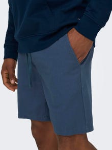 ONLY & SONS Normal passform Medelhög midja Shorts -Sargasso Sea - 22025790