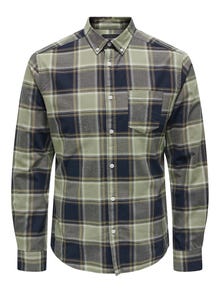 ONLY & SONS Checkered shirt -Dark Navy - 22025979