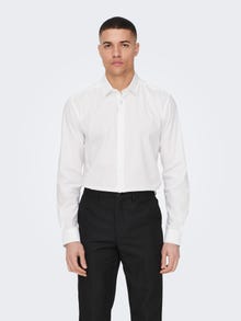 ONLY & SONS Chemises Slim Fit Col chemise -White - 22026000