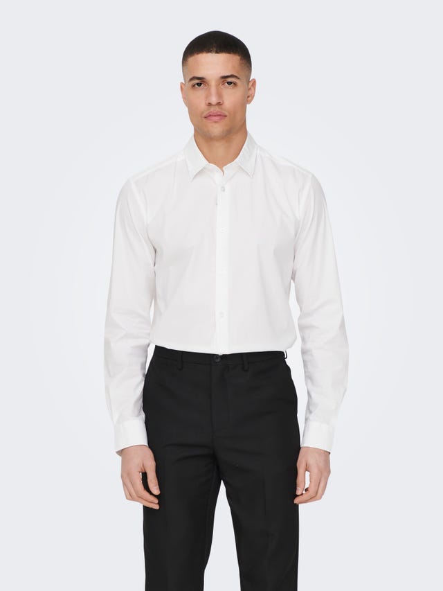 ONLY & SONS Slim Fit Shirt collar Shirt - 22026000