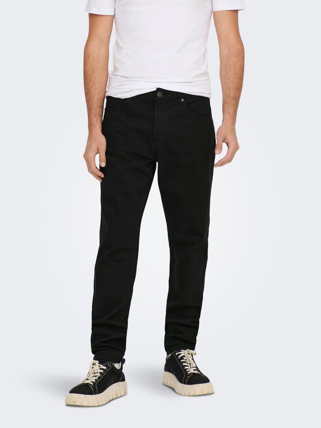 ONLY & SONS Twill-fabric trousers - 22026027