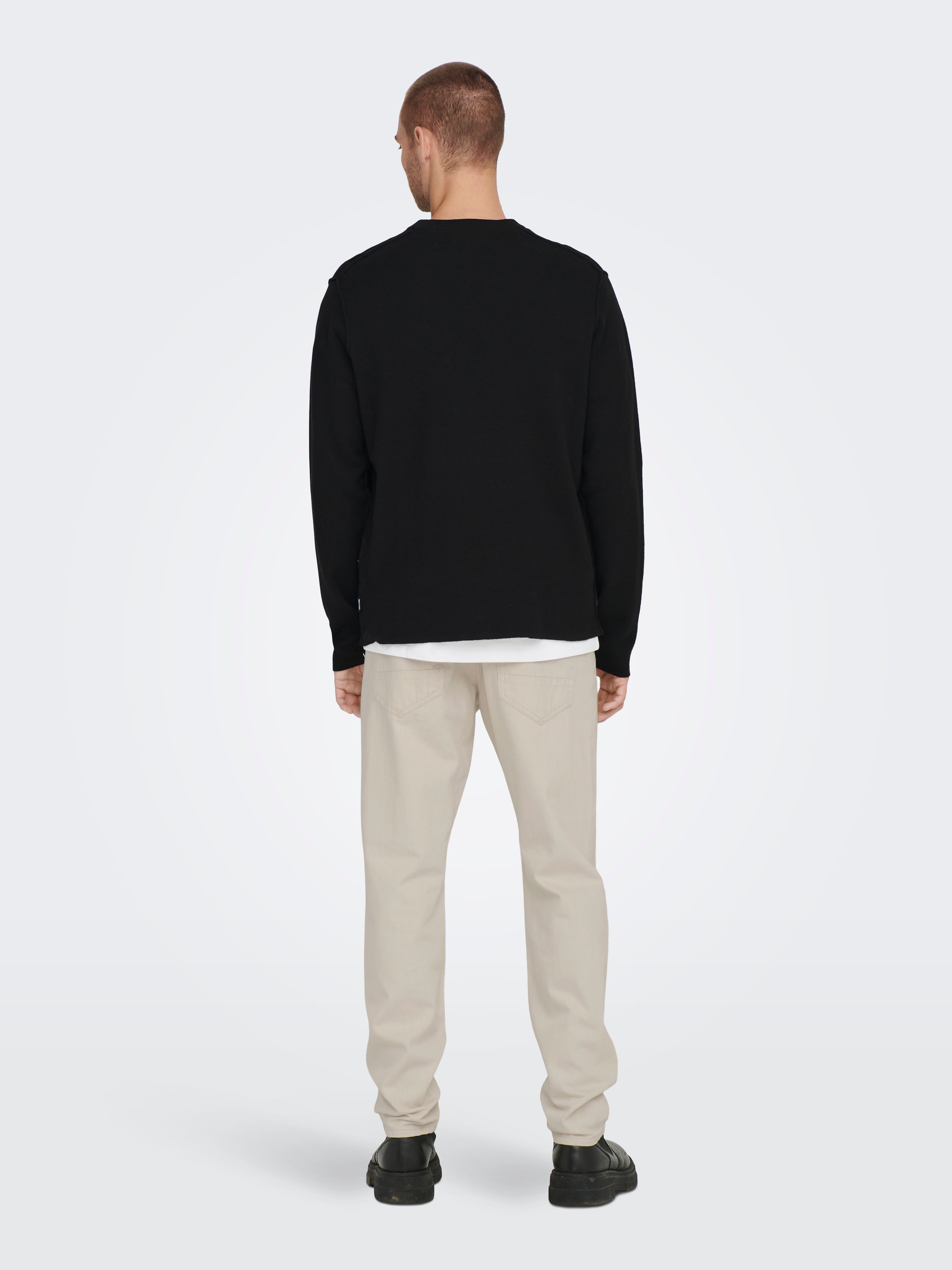 Black Pigalle Carrot-cut Trousers