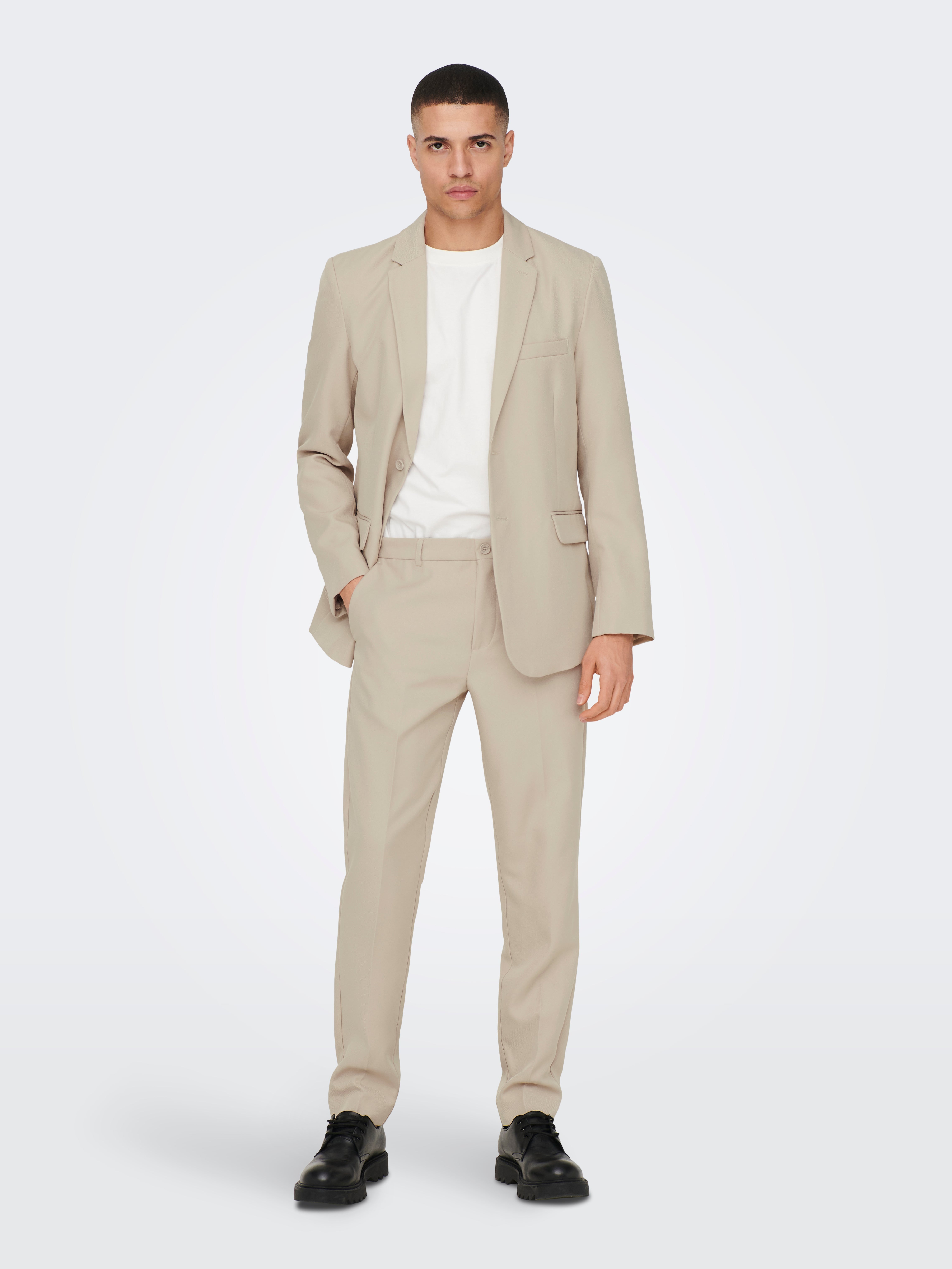 Slim Fit Reverse Blazer