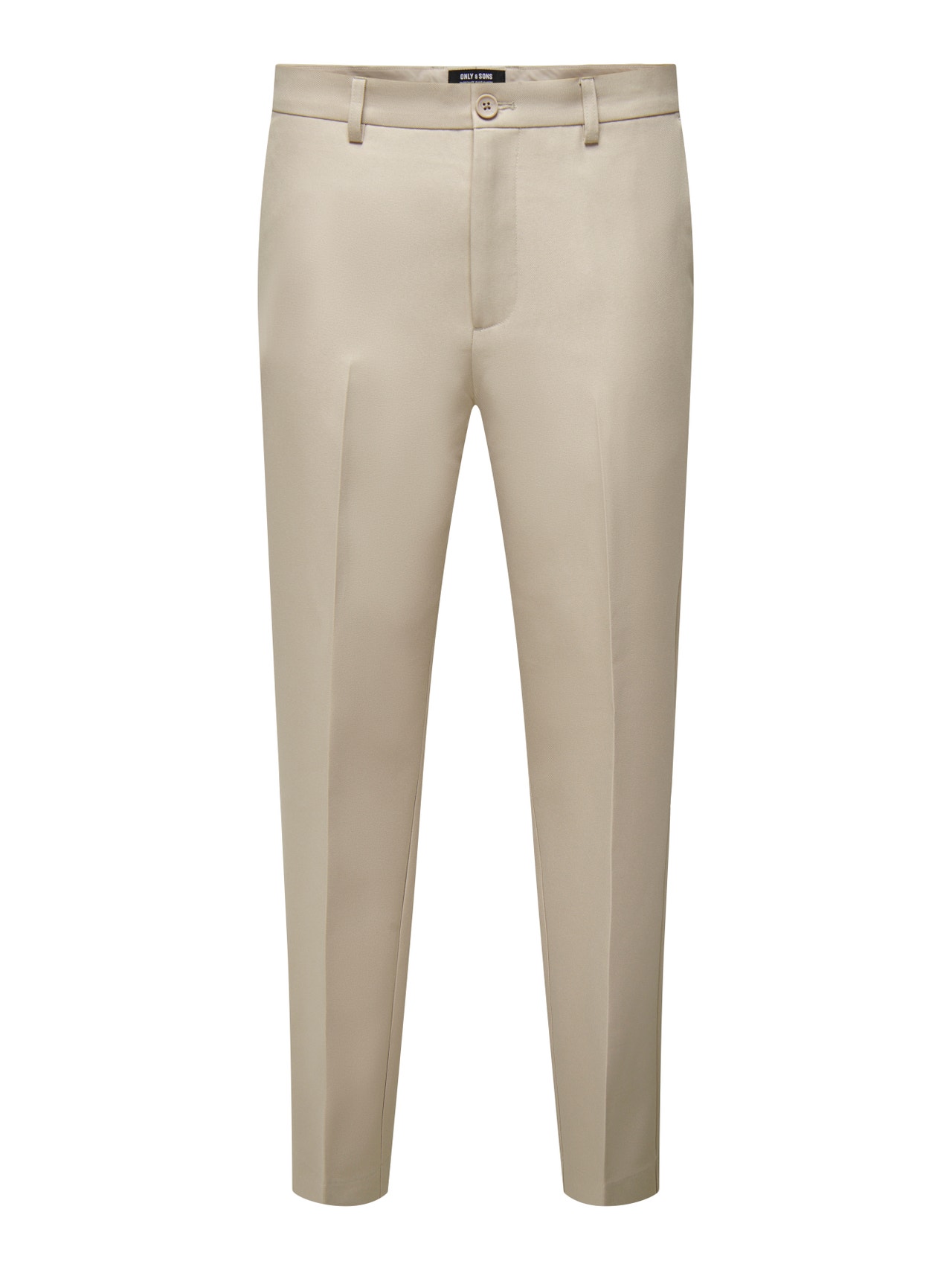 ONLY & SONS Pantalons de tailleur Slim Fit -Beige - 22026243