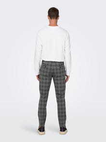 ONLY & SONS Checked mark chinos -Black - 22026266