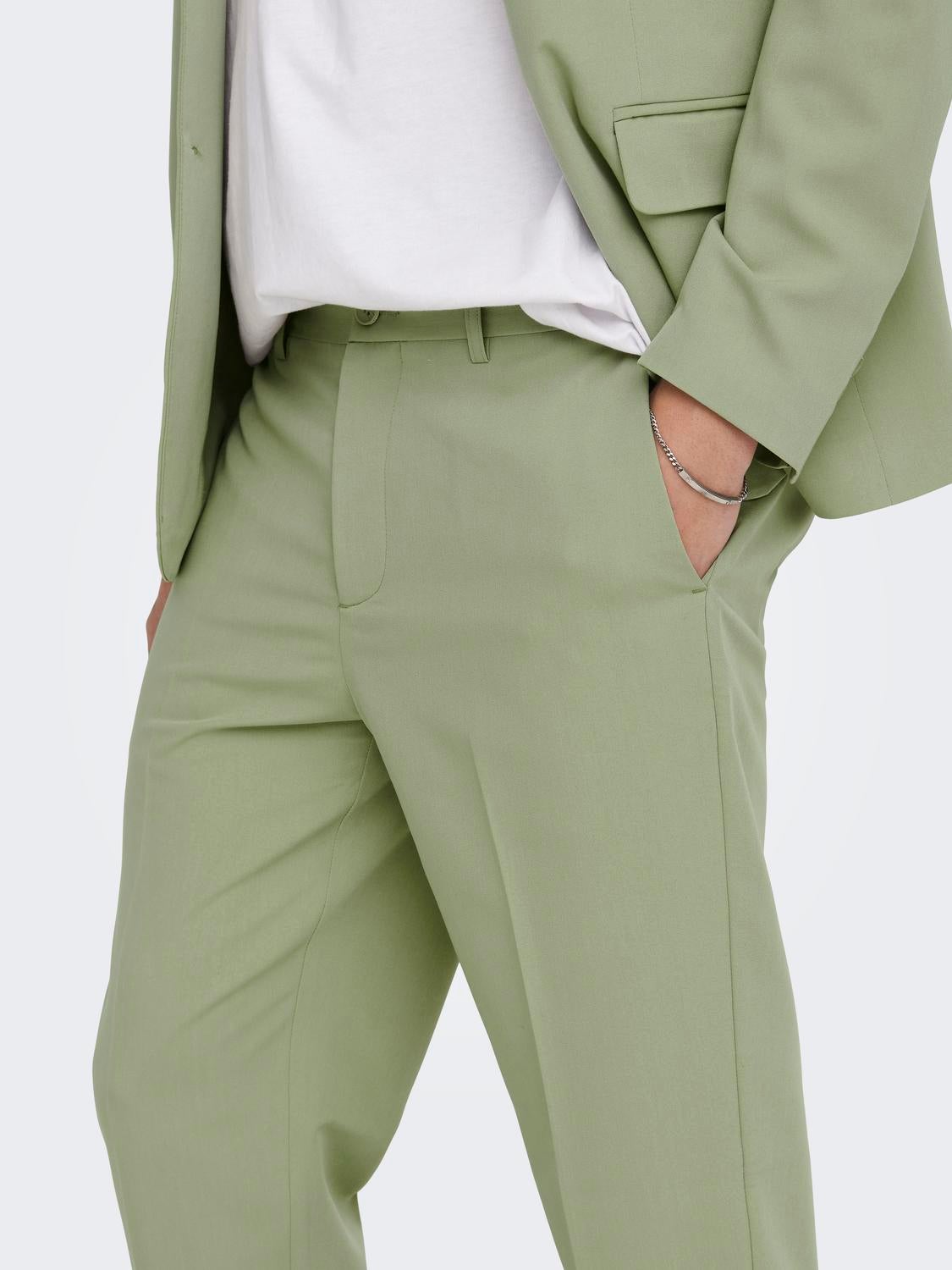 Ferragamo slim-fit Tailored Trousers - Farfetch