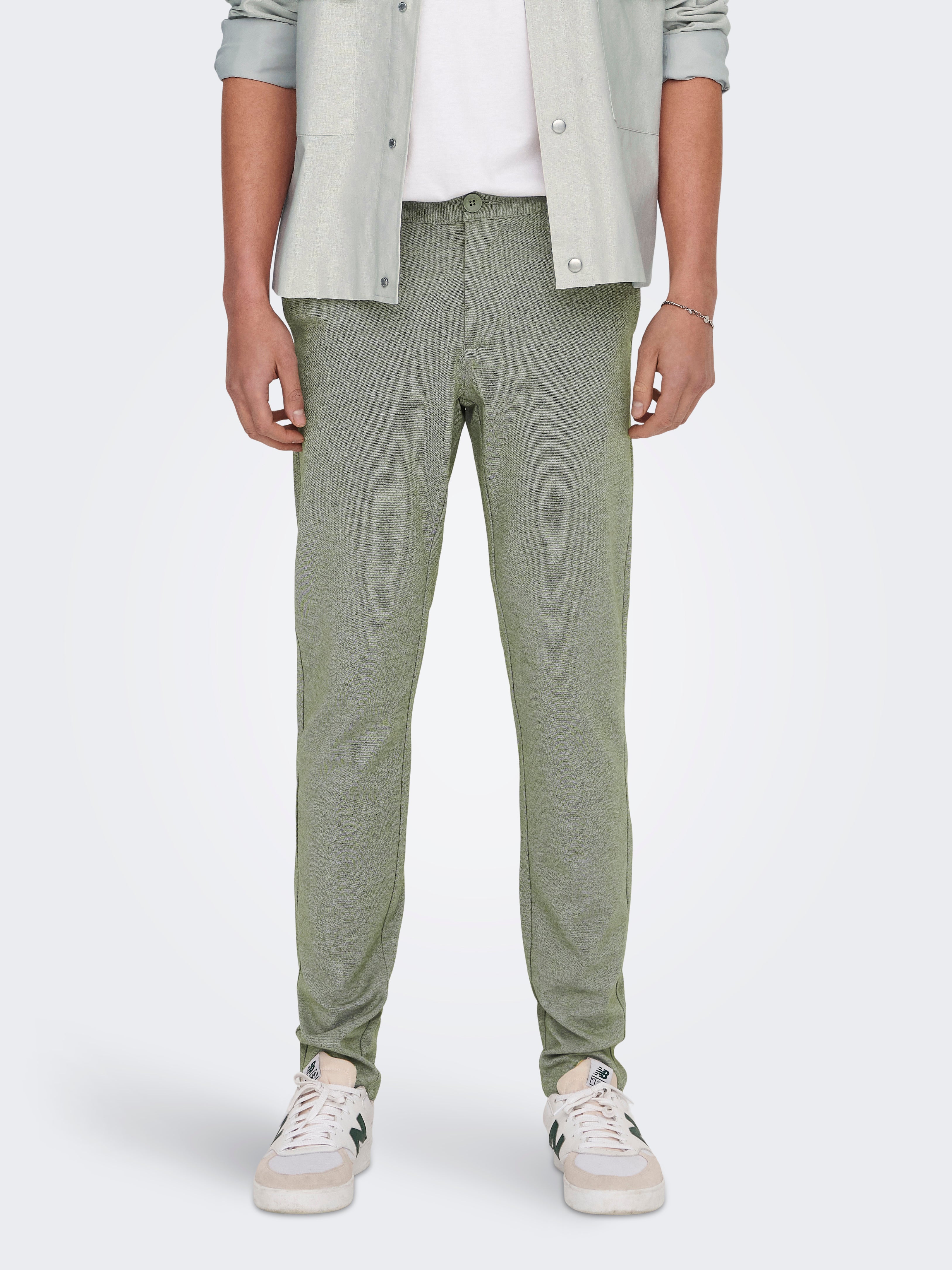 Onsmark Verjüngter Slim Fit Chino Hose