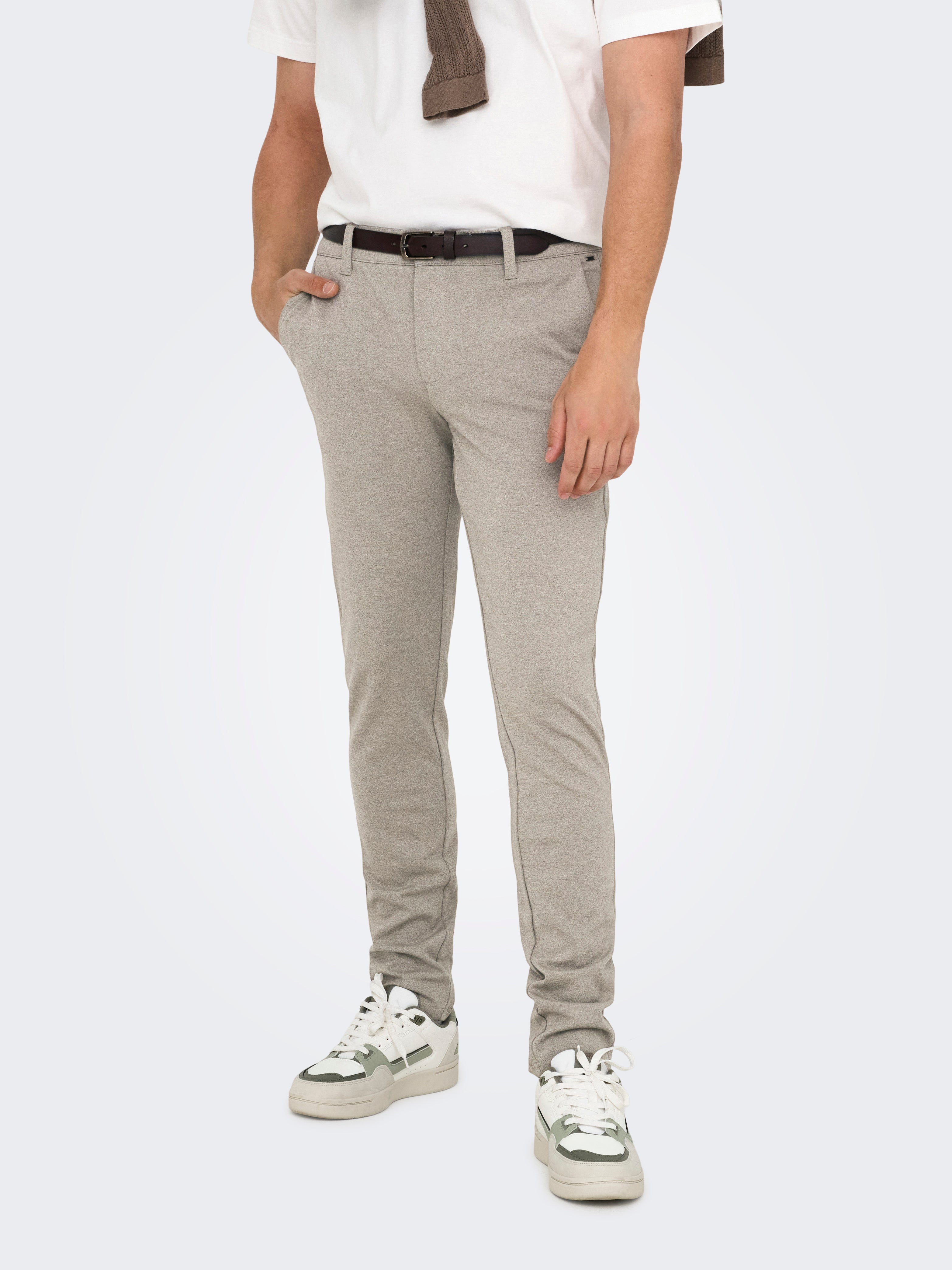 Onsmark Verjüngter Slim Fit Chino Hose