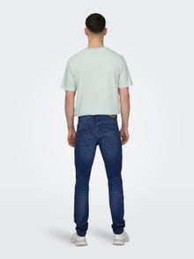 ONLY & SONS ONSLoom Slim Jeans -Dark Blue Denim - 22026456