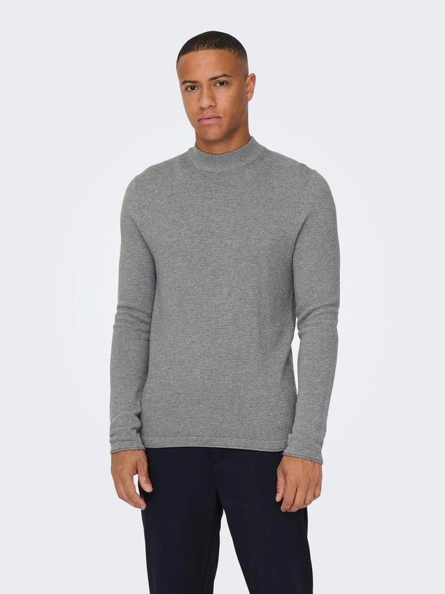 ONLY & SONS Mock neck Trui - 22026503