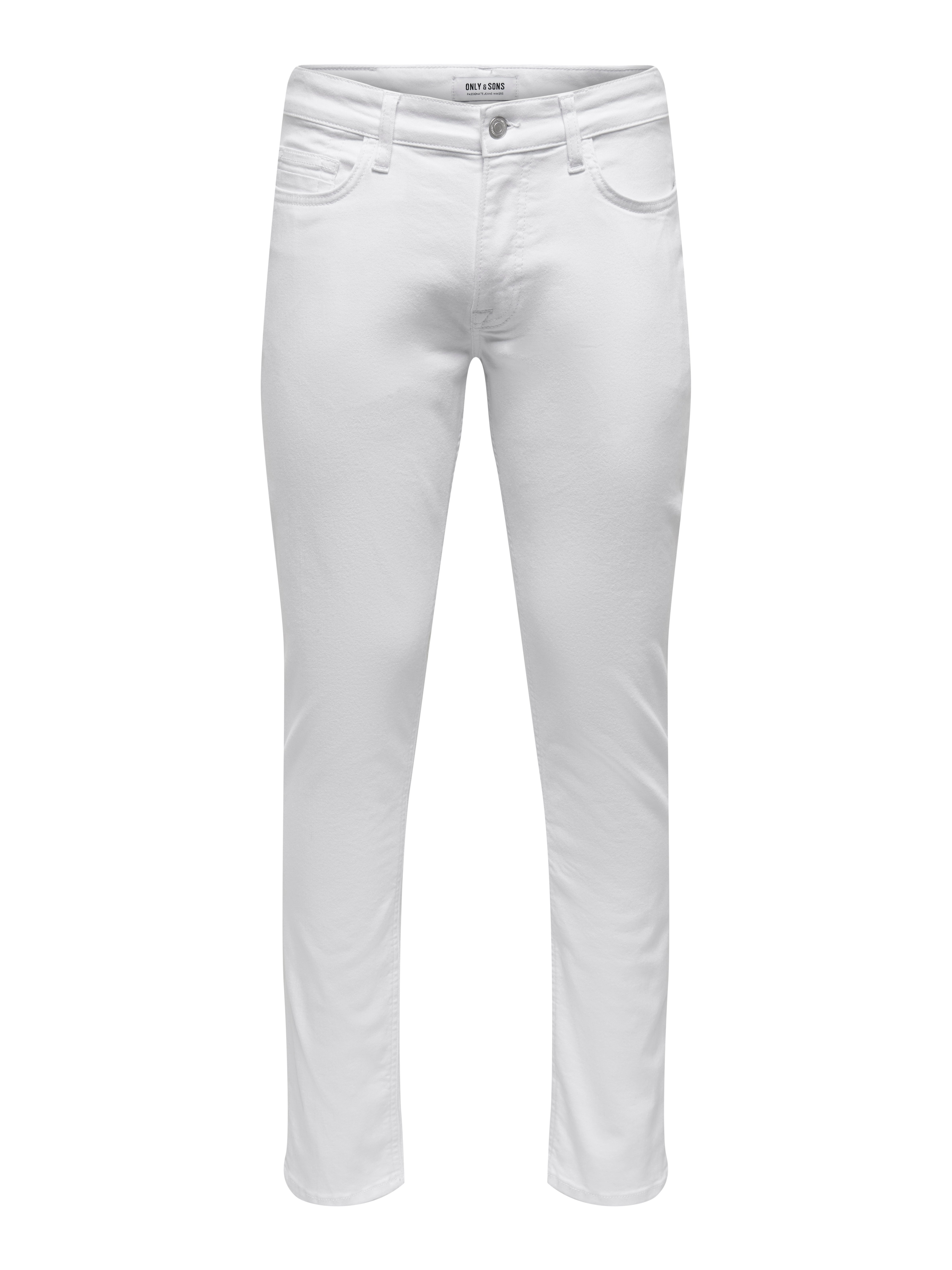Only & Sons Loom slim fit jeans in mid wash