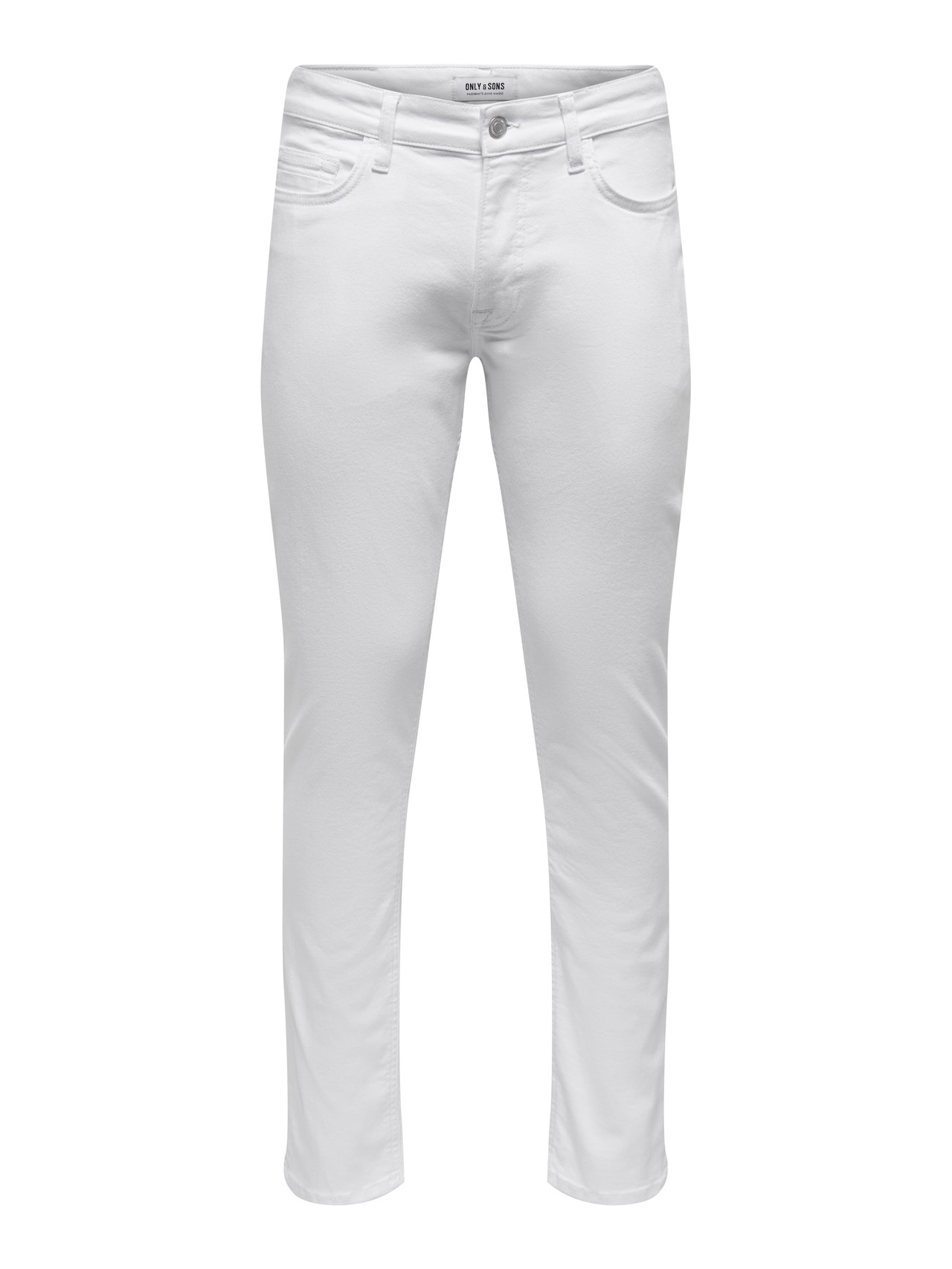 Only & Sons Loom slim fit jeans in mid wash Only & Sons Loom slim fit jeans in mid wash