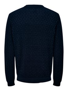 ONLY & SONS ONSKALLE Genser -Dark Navy - 22026559