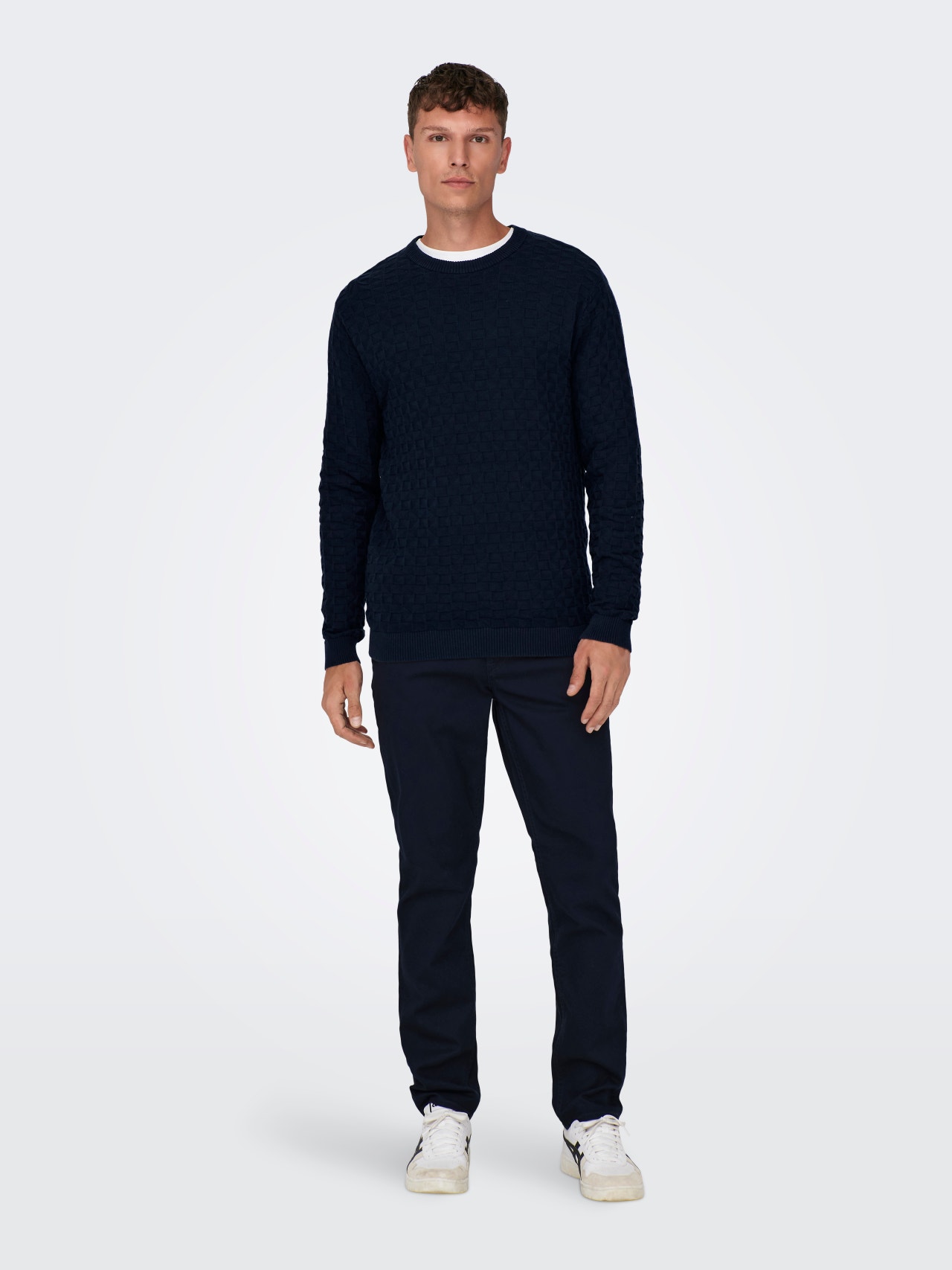 ONLY & SONS ONSKALLE Genser -Dark Navy - 22026559