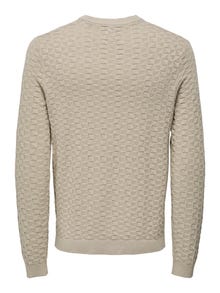 ONLY & SONS ONSKALLE Pullover -Silver Lining - 22026559