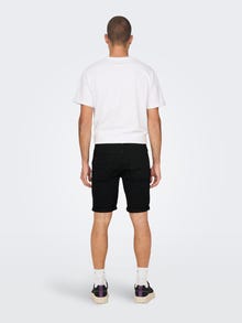 ONLY & SONS Regular Fit Regular rise Shorts -Black - 22026618